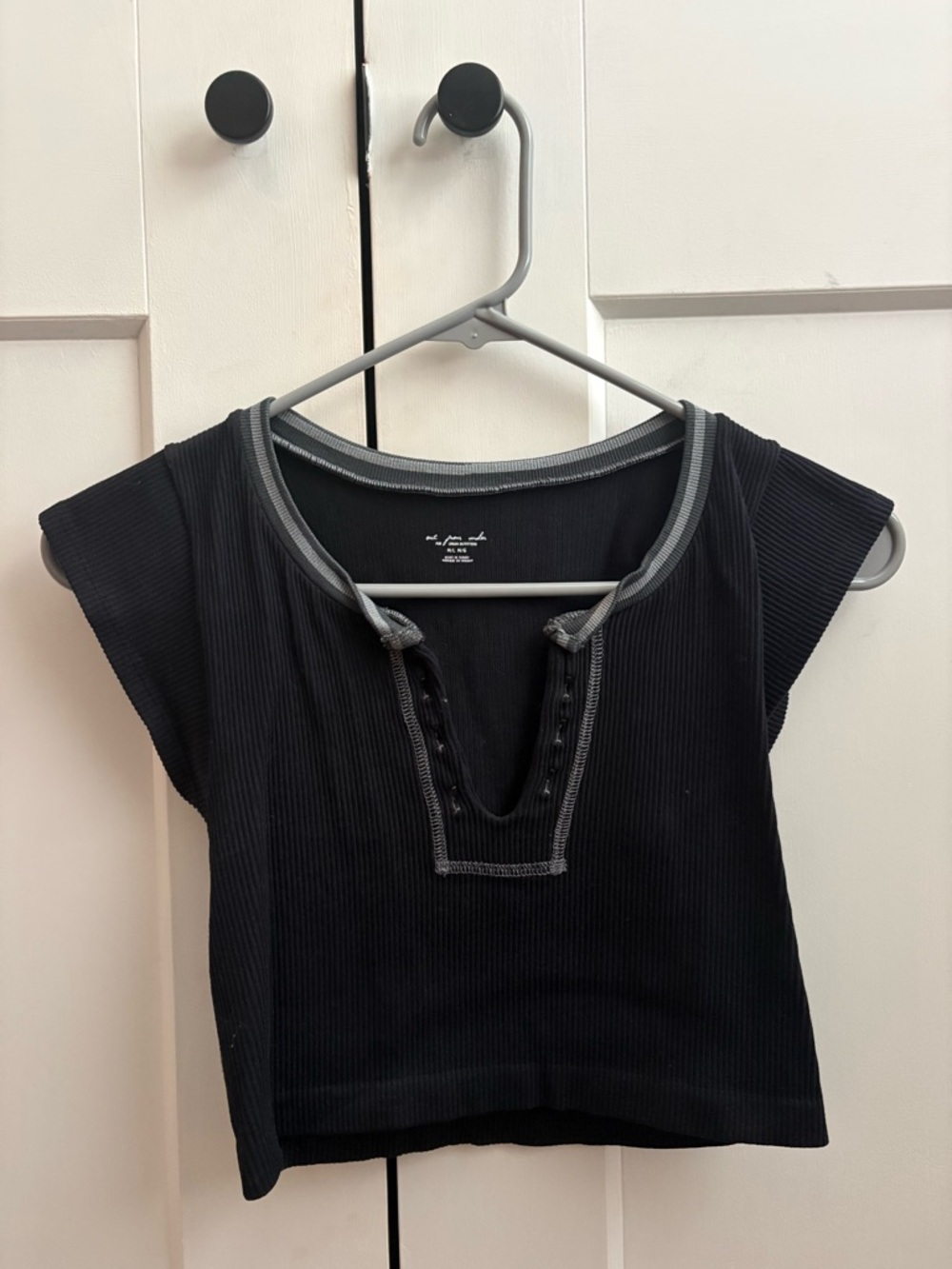 Urban Outfitters women’s Black crop top